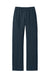District DT6117 Mens V.I.T. Fleece Open Bottom Sweatpants w/ Pockets New Navy Blue Flat Front
