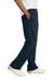 District DT6117 Mens V.I.T. Fleece Open Bottom Sweatpants w/ Pockets New Navy Blue Model Side