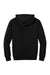 District DT6150 Mens V.I.T. Fleece Hooded Sweatshirt Hoodie Black Flat Back