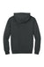 District DT6150 Mens V.I.T. Fleece Hooded Sweatshirt Hoodie Charcoal Grey Flat Back