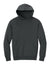District DT6150 Mens V.I.T. Fleece Hooded Sweatshirt Hoodie Charcoal Grey Flat Front