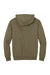 District DT6150 Mens V.I.T. Fleece Hooded Sweatshirt Hoodie Coyote Brown Flat Back