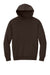 District DT6150 Mens V.I.T. Fleece Hooded Sweatshirt Hoodie Dark Chocolate Brown Flat Front