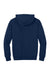 District DT6150 Mens V.I.T. Fleece Hooded Sweatshirt Hoodie Dark Royal Blue Flat Back