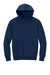 District DT6150 Mens V.I.T. Fleece Hooded Sweatshirt Hoodie Dark Royal Blue Flat Front