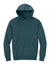 District DT6150 Mens V.I.T. Fleece Hooded Sweatshirt Hoodie Deep Cyan Blue Flat Front