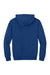 District DT6150 Mens V.I.T. Fleece Hooded Sweatshirt Hoodie Deep Royal Blue Flat Back