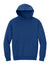 District DT6150 Mens V.I.T. Fleece Hooded Sweatshirt Hoodie Deep Royal Blue Flat Front