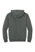 District DT6150 Mens V.I.T. Fleece Hooded Sweatshirt Hoodie Deep Smoke Grey Flat Back