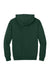 District DT6150 Mens V.I.T. Fleece Hooded Sweatshirt Hoodie Forest Green Flat Back