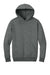 District DT6150 Mens V.I.T. Fleece Hooded Sweatshirt Hoodie Grey Frost Flat Front