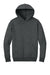 District DT6150 Mens V.I.T. Fleece Hooded Sweatshirt Hoodie Heather Charcoal Grey Flat Front