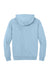 District DT6150 Mens V.I.T. Fleece Hooded Sweatshirt Hoodie Ice Blue Flat Back