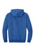 District DT6150 Mens V.I.T. Fleece Hooded Sweatshirt Hoodie Royal Blue Frost Flat Back