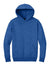 District DT6150 Mens V.I.T. Fleece Hooded Sweatshirt Hoodie Royal Blue Frost Flat Front