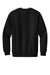 District DT6154 Mens V.I.T. Fleece Crewneck Sweatshirt Black Flat Back
