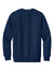 District DT6154 Mens V.I.T. Fleece Crewneck Sweatshirt Dark Royal Blue Flat Back
