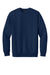 District DT6154 Mens V.I.T. Fleece Crewneck Sweatshirt Dark Royal Blue Flat Front