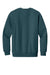 District DT6154 Mens V.I.T. Fleece Crewneck Sweatshirt Deep Cyan Blue Flat Back