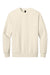 District DT6154 Mens V.I.T. Fleece Crewneck Sweatshirt Griege Flat Front