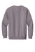 District DT6154 Mens V.I.T. Fleece Crewneck Sweatshirt Smoky Amethyst Purple Flat Back