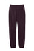 District DT6162 Mens V.I.T. Fleece Sweatpants w/ Pockets Bordeaux Flat Back