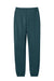 District DT6162 Mens V.I.T. Fleece Sweatpants w/ Pockets Deep Cyan Blue Flat Back