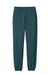 District DT6162 Mens V.I.T. Fleece Sweatpants w/ Pockets Deep Cyan Blue Flat Front