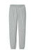 District DT6162 Mens V.I.T. Fleece Sweatpants w/ Pockets Heather Light Grey Flat Front
