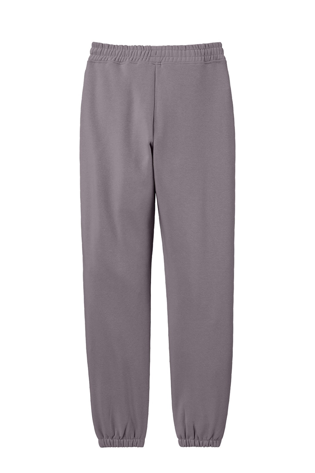 District DT6162 Mens V.I.T. Fleece Sweatpants w/ Pockets Smoky Amethyst Purple Flat Back