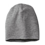 District Hats Unisex Slouch Beanie - Heather Light Grey