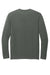 District DT6200 Mens Very Important Long Sleeve Crewneck T-Shirt Deepest Grey Flat Back