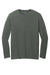 District DT6200 Mens Very Important Long Sleeve Crewneck T-Shirt Deepest Grey Flat Front