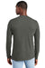 District DT6200 Mens Very Important Long Sleeve Crewneck T-Shirt Deepest Grey Model Back