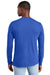 District DT6200 Mens Very Important Long Sleeve Crewneck T-Shirt Deep Royal Blue Model Back