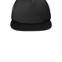 District Hats Mens Flat Bill Snapback Trucker Hat - Black