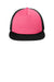 District Hats DT624 Mens Flat Bill Snapback Trucker Hat Neon Pink Flat Front
