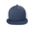 District Hats DT624 Mens Flat Bill Snapback Trucker Hat New Navy Blue Flat Front