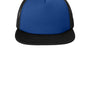 District Hats Mens Flat Bill Snapback Trucker Hat - Royal Blue