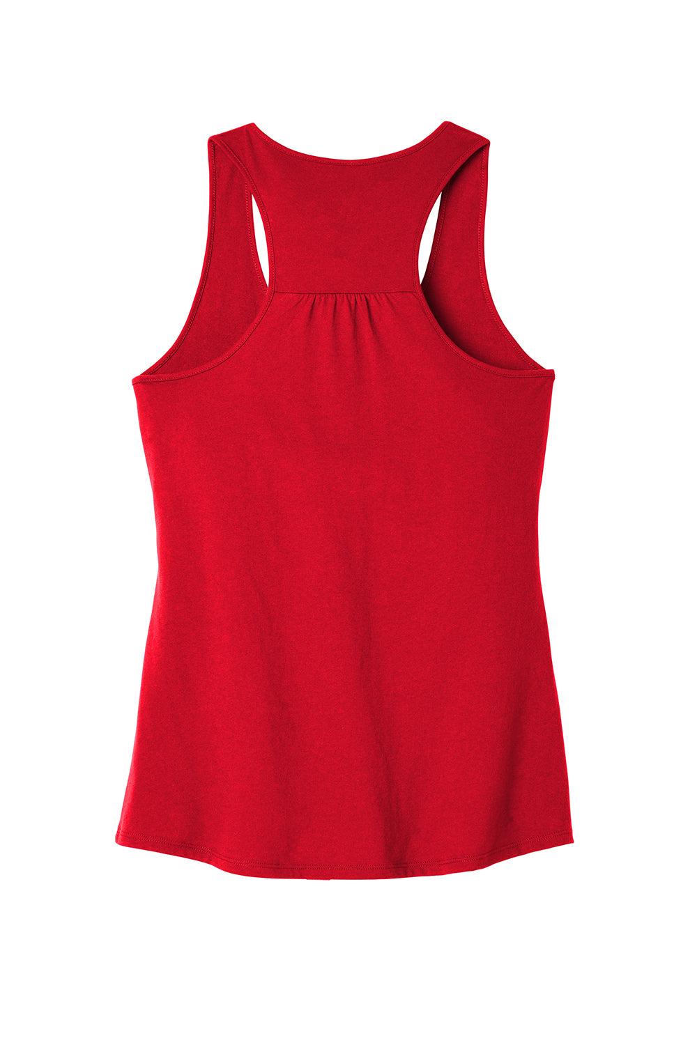 District DT6302 Womens Very Important Tank Top Classic Red Flat Back