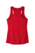 District DT6302 Womens Very Important Tank Top Classic Red Flat Back