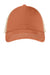 District Hats DT630 Mens Adjustable Hat Burnt Orange/Stone Flat Front