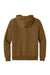 District DT6600 Mens V.I.T. Heavyweight Fleece Hooded Sweatshirt Hoodie w/ Pouch Pocket Duck Brown Flat Back