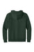 District DT6600 Mens V.I.T. Heavyweight Fleece Hooded Sweatshirt Hoodie w/ Pouch Pocket Forest Green Flat Back