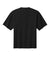 District DT7075 Mens Gritty Short Sleeve Crewneck T-Shirt Black Flat Back
