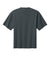 District DT7075 Mens Gritty Short Sleeve Crewneck T-Shirt Graphite Grey Flat Back