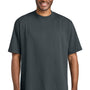 District Mens Gritty Short Sleeve Crewneck T-Shirt - Graphite Grey - NEW