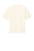 District DT7075 Mens Gritty Short Sleeve Crewneck T-Shirt Ivory Flat Back