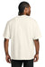 District DT7075 Mens Gritty Short Sleeve Crewneck T-Shirt Ivory Model Back