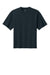 District DT7075 Mens Gritty Short Sleeve Crewneck T-Shirt Navy Blue Flat Front